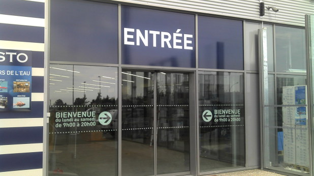 entrée magasin